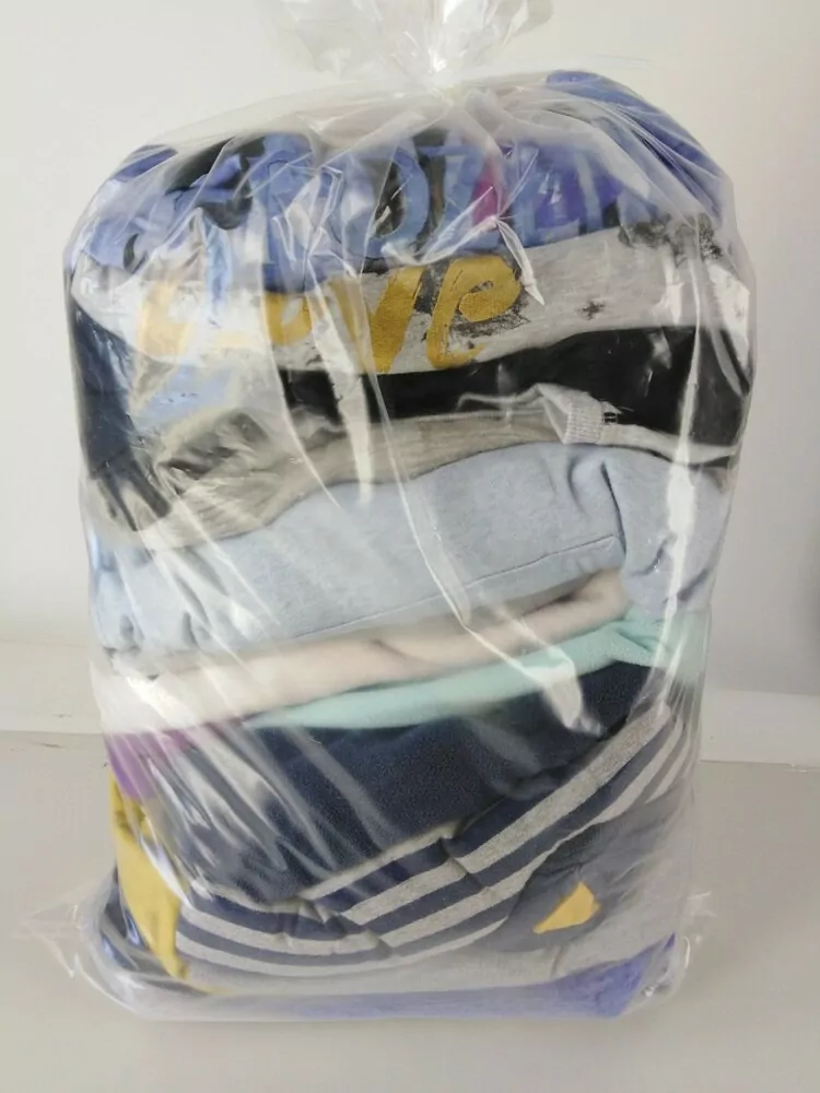 Levné dětské mikiny, Originál 5 kg, 1 jakost
