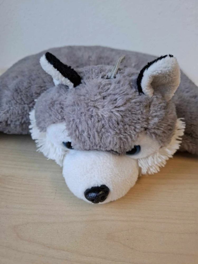 Hračka 1110, 0,32 Kg, Rozkládací polštářek Husky, 34x40 cm