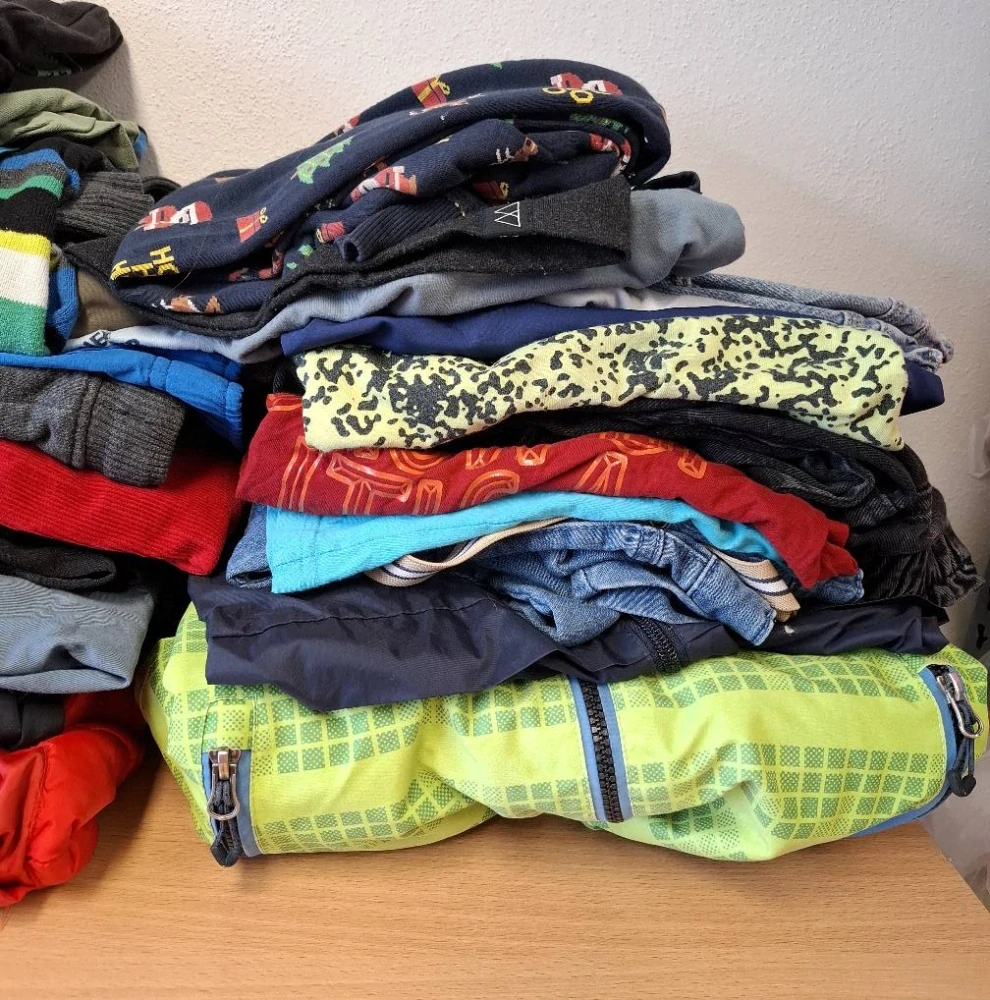 Balík 63/25, 7,5 Kg, Chlapec velikost 134-140, 1,2 jakost, 43 Ks, celorok