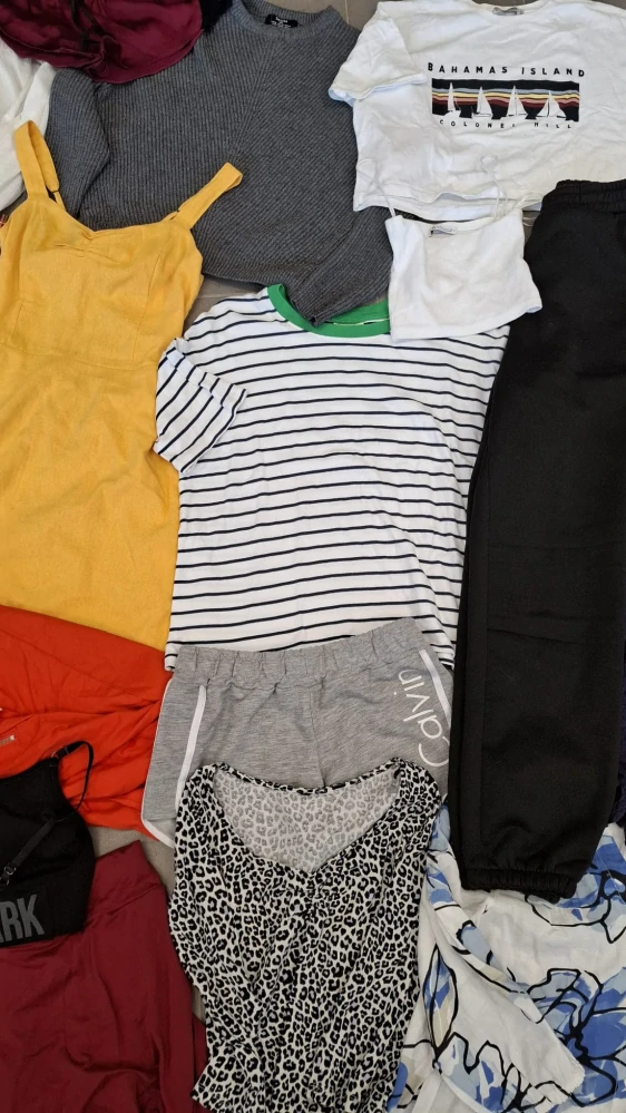 Balík 262/26 – 5,8 kg, dámský/dívčí mix XS–S, první jakost, okrajově druhá jakost, cca 30 ks