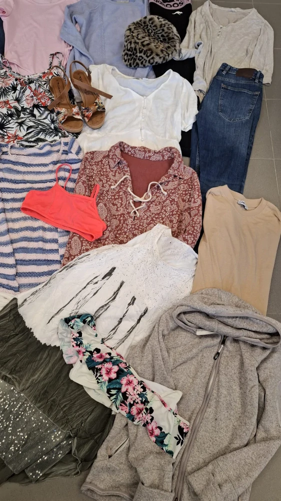 Balík 267/26 – 10 kg, dámský mix XS–L, první jakost, okrajově druhá jakost