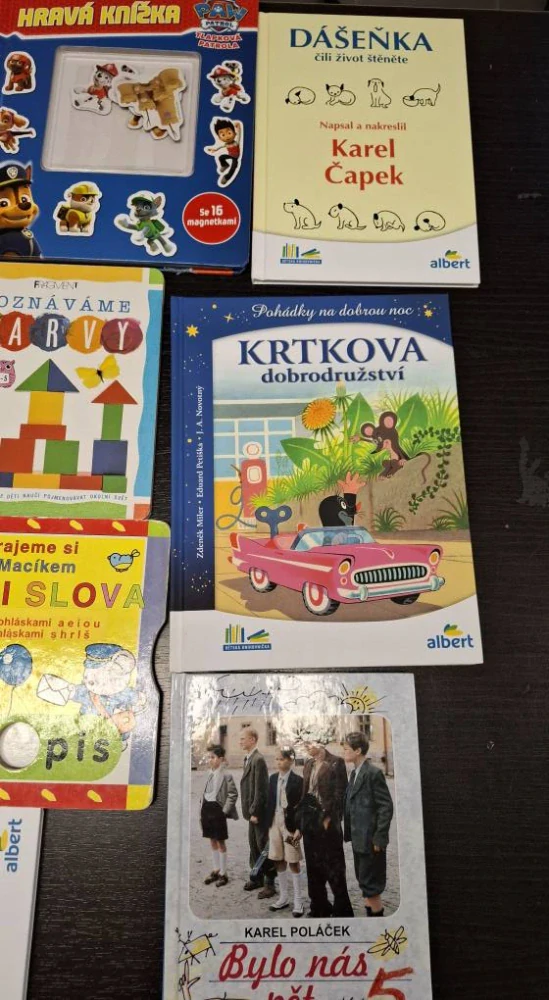 5,3 Kg Dětské knihy k jakémukoliv balíku za zvýhodněnou cenu
