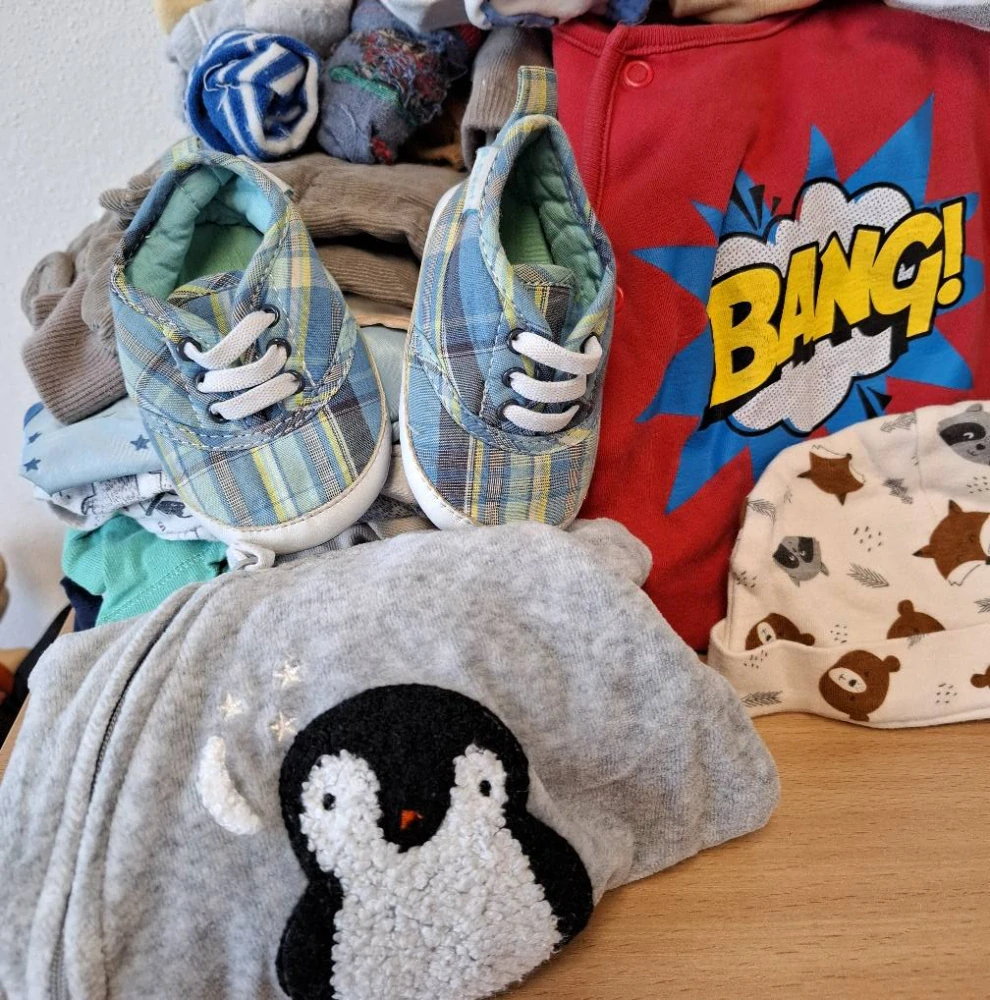 Balík 65/25, 5,5 Kg, Chlapec velikost 0-6 měsíců , 1,2 jakost, 71 Ks, celorok